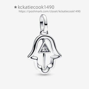 Pandora Hamsa Hand Medallion Charm